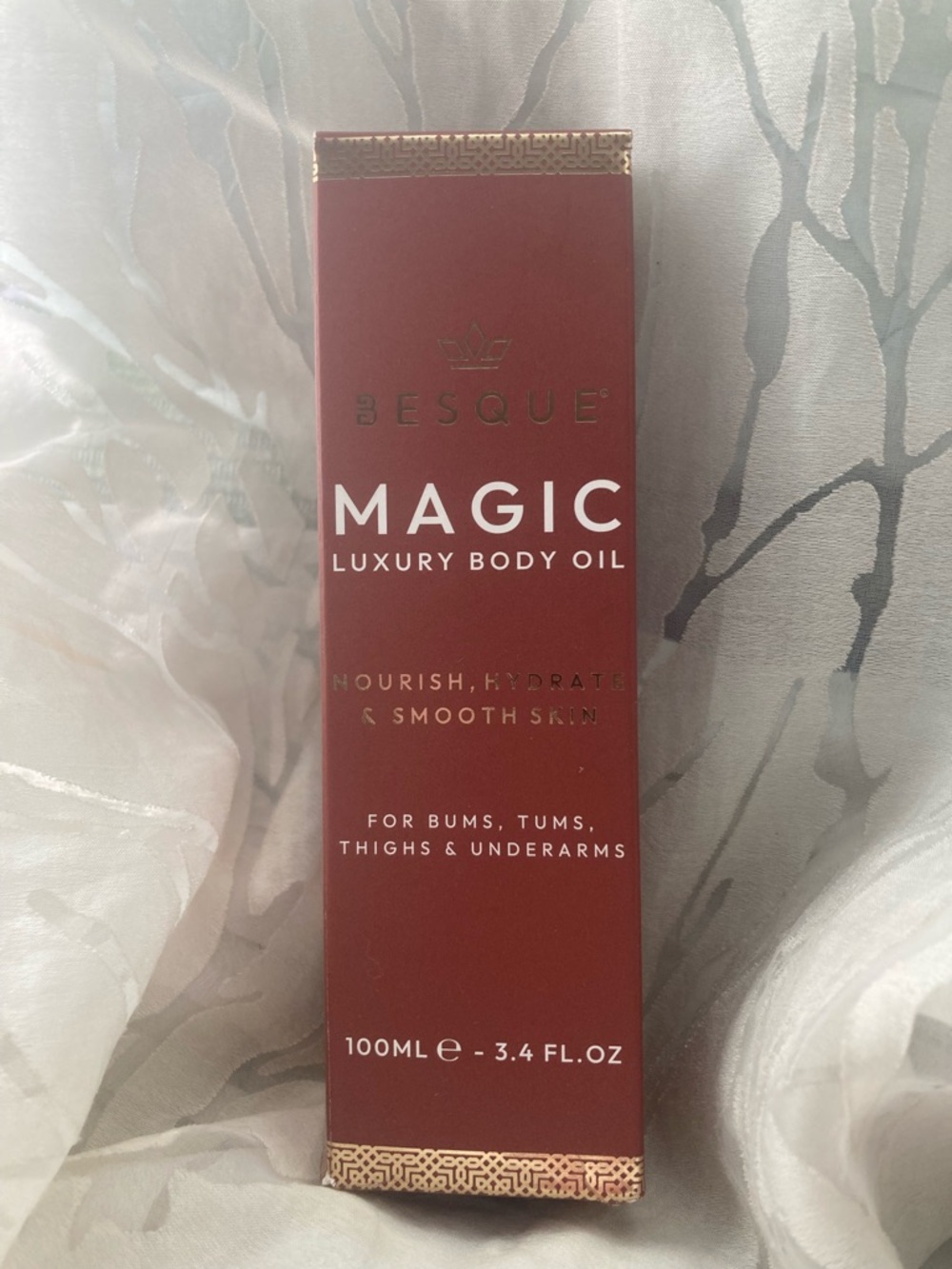 Besque Magic Luxury Body Oil — Red Nourishing Face & Skin Serum